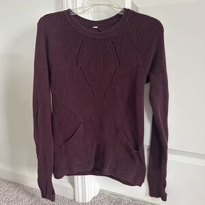 Women's lululemon Burgundy Sweater